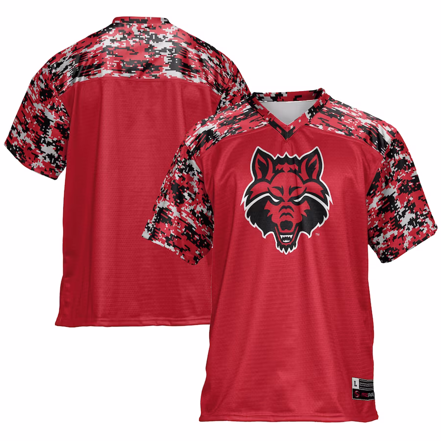 Arkansas State Red Wolves GameDay Greats Football Jersey - Scarlet - U-jersey