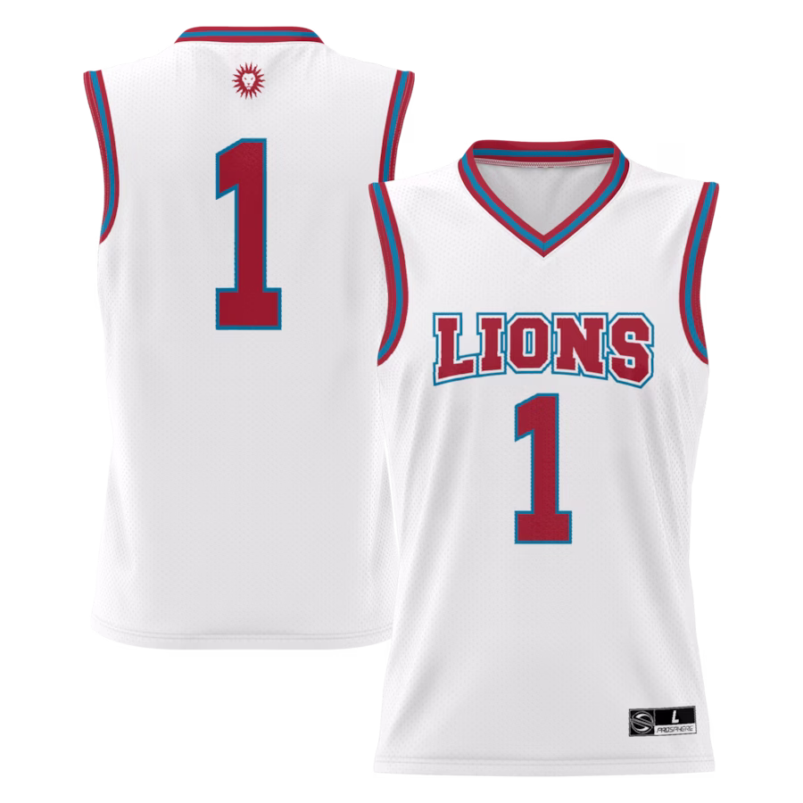 #1 Loyola Marymount Lions GameDay Greats Youth Lightweight Basketball Jersey - White - U-jersey