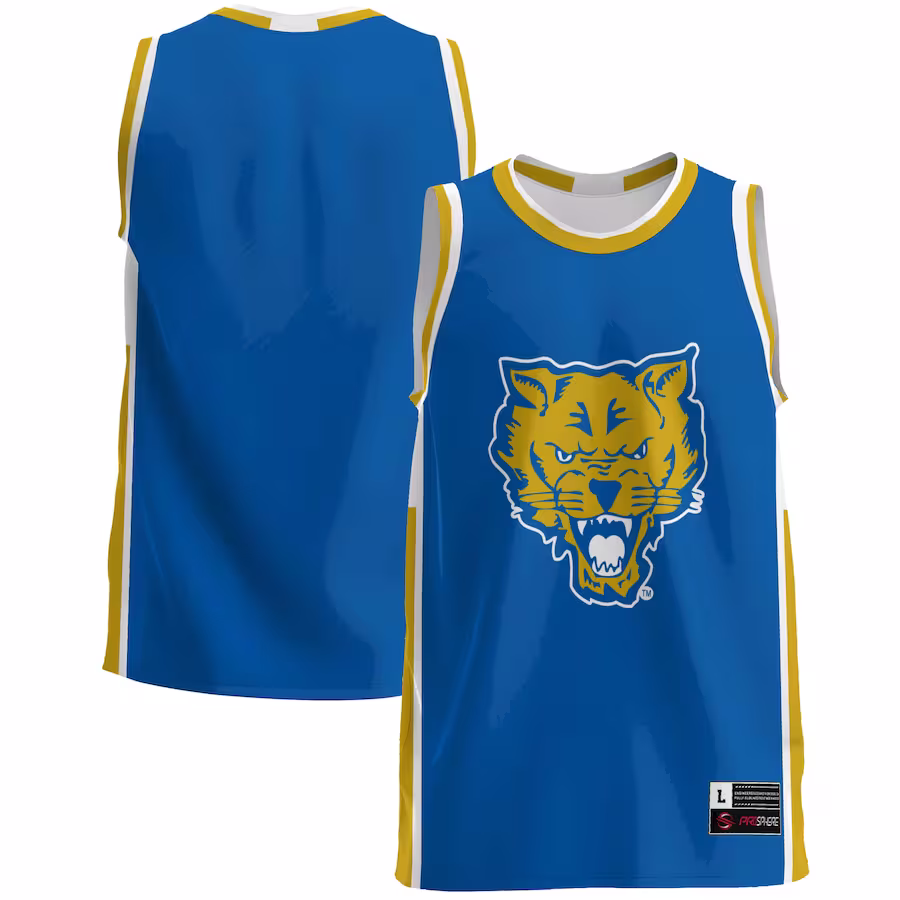 Fort Valley State Wildcats GameDay Greats  Lightweight Basketball Jersey - Blue - U-jersey