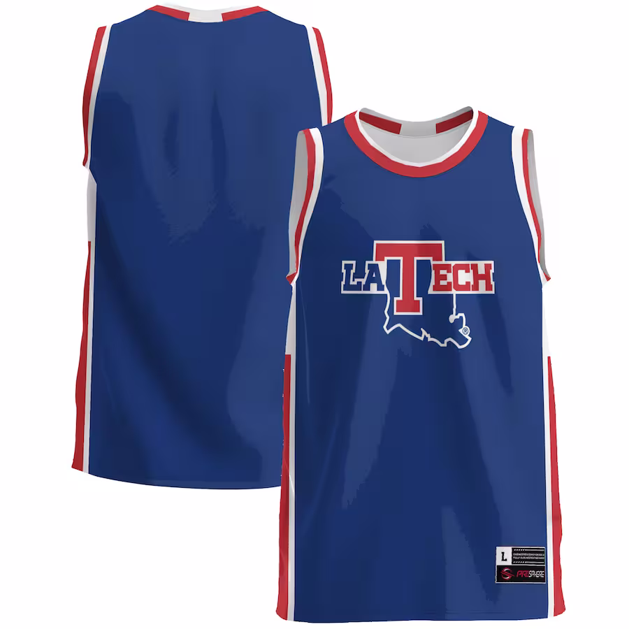 Louisiana Tech Bulldogs GameDay Greats  Lightweight Basketball Jersey - Blue - U-jersey