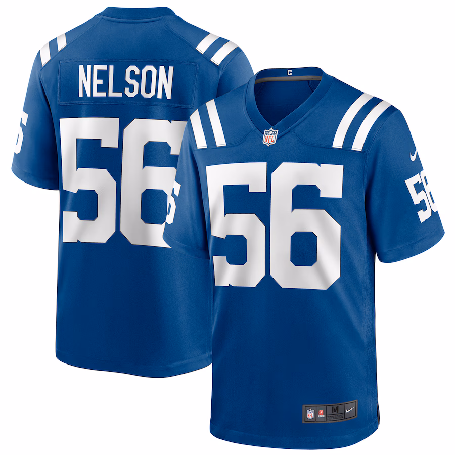 Men's Indianapolis Colts Quenton Nelson Nike Royal Player Game Jersey - U-jersey