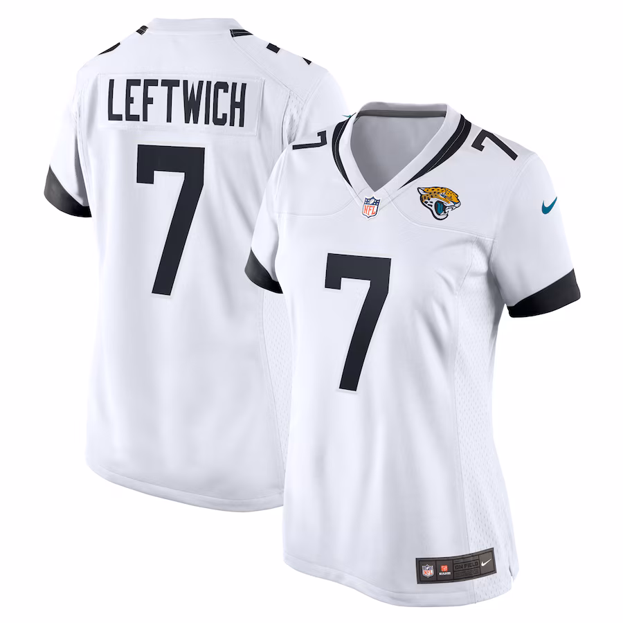 Women's Jacksonville Jaguars Byron Leftwich Nike White Retired Player Game Jersey - U-jersey