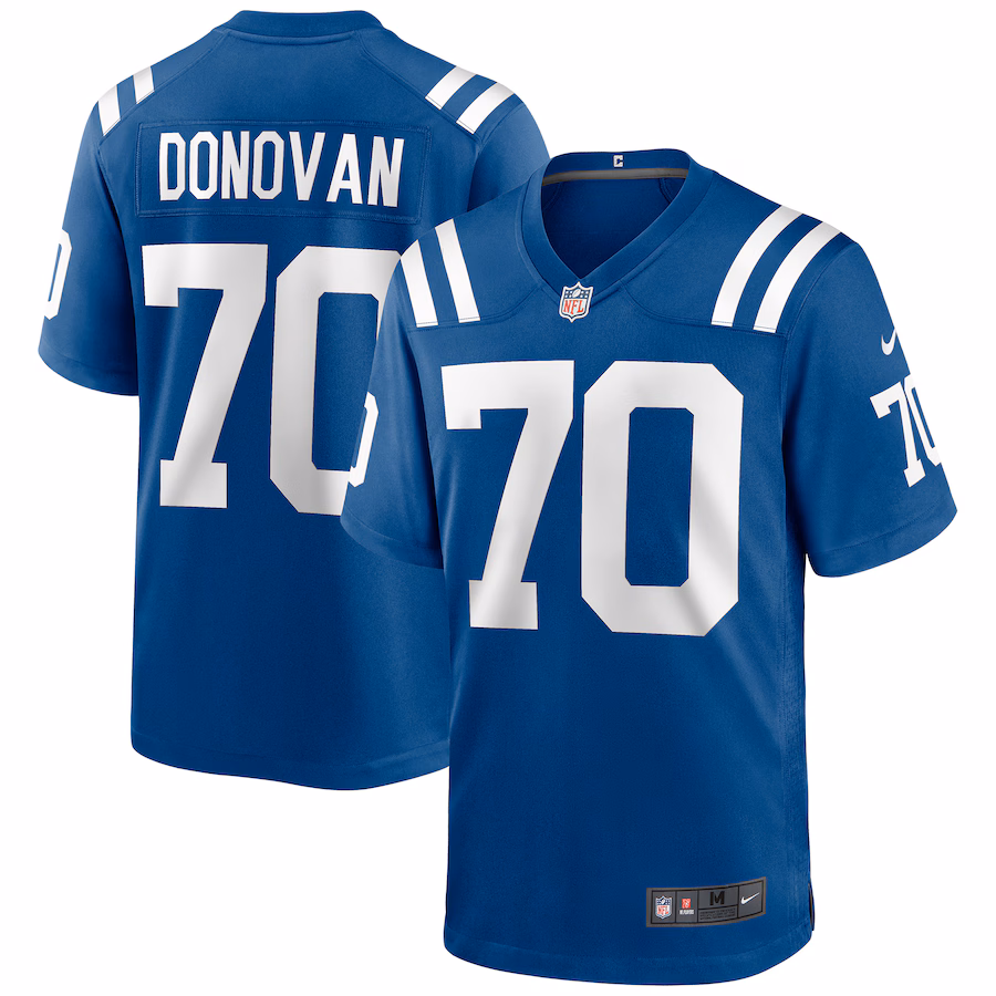 Men's Indianapolis Colts Art Donovan Nike Royal Game Retired Player Jersey - U-jersey