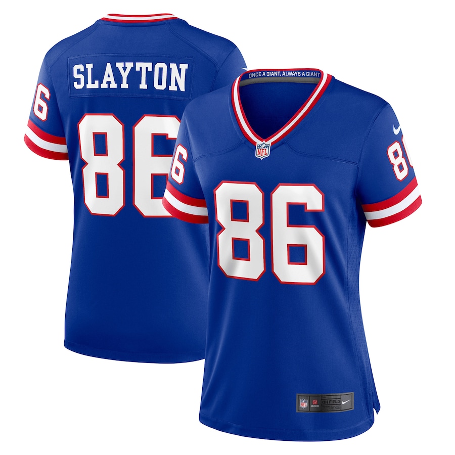 Women's New York Giants Darius Slayton Nike Royal Classic Player Game Jersey - U-jersey