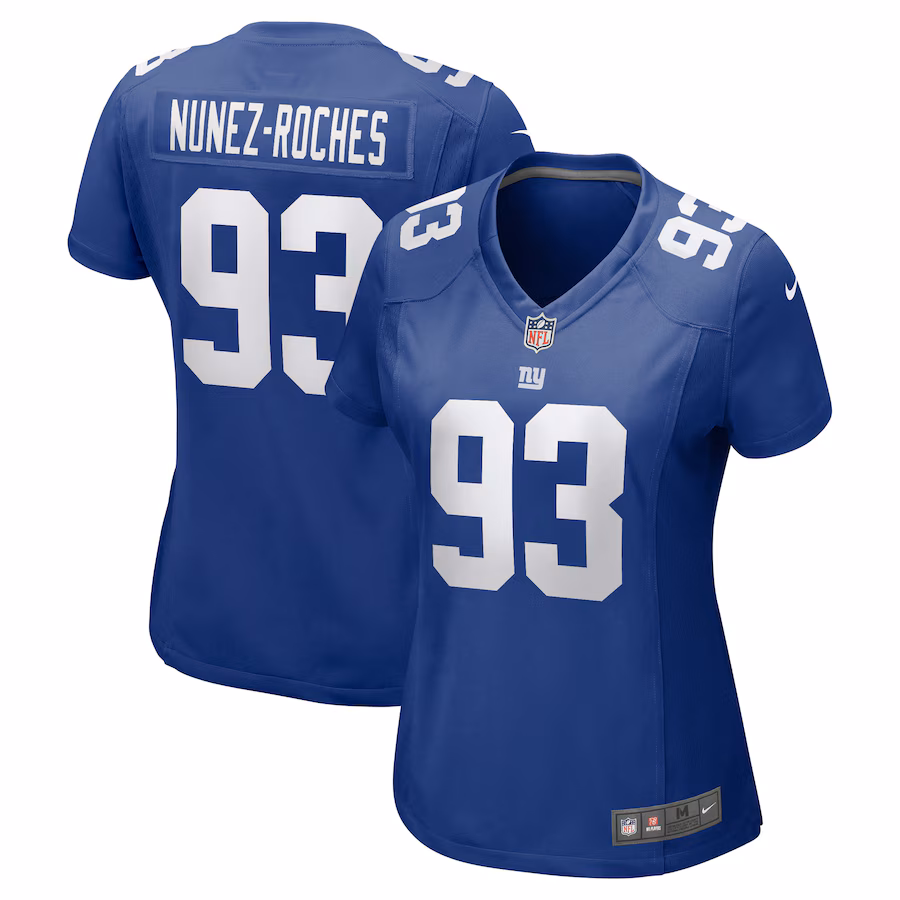 Women's New York Giants Rakeem Nunez-Roches Nike Royal Game Player Jersey - U-jersey