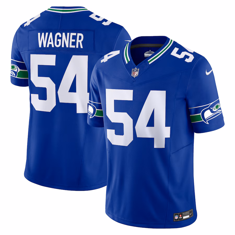 Men's Seattle Seahawks Bobby Wagner Nike Royal Vapor F.U.S.E. Limited Jersey - U-jersey