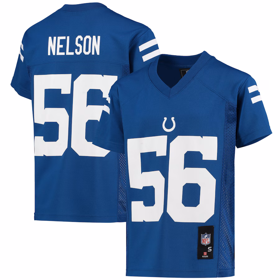 Youth Indianapolis Colts Quenton Nelson Royal Replica Player Jersey - U-jersey