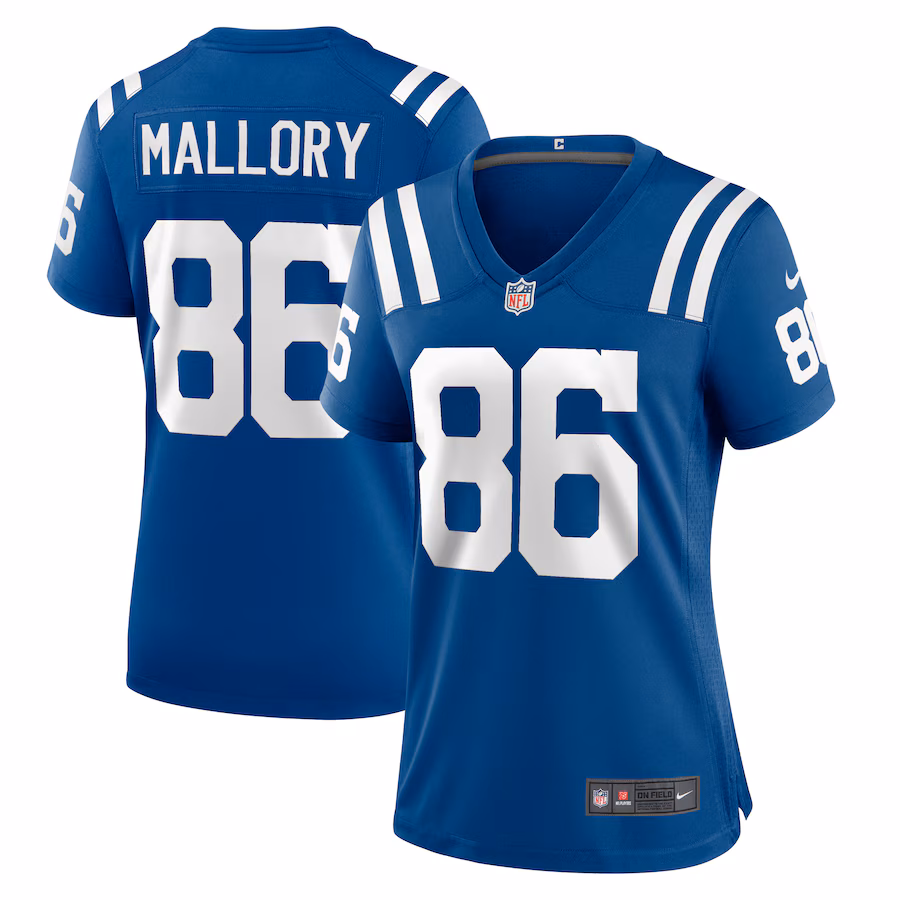 Women's Indianapolis Colts Will Mallory Nike  Royal Team Game Jersey - U-jersey
