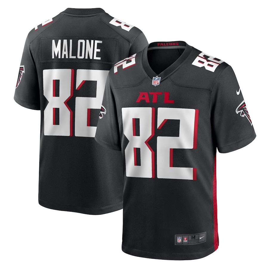 Men's Atlanta Falcons Xavier Malone Nike  Black  Game Jersey - U-jersey