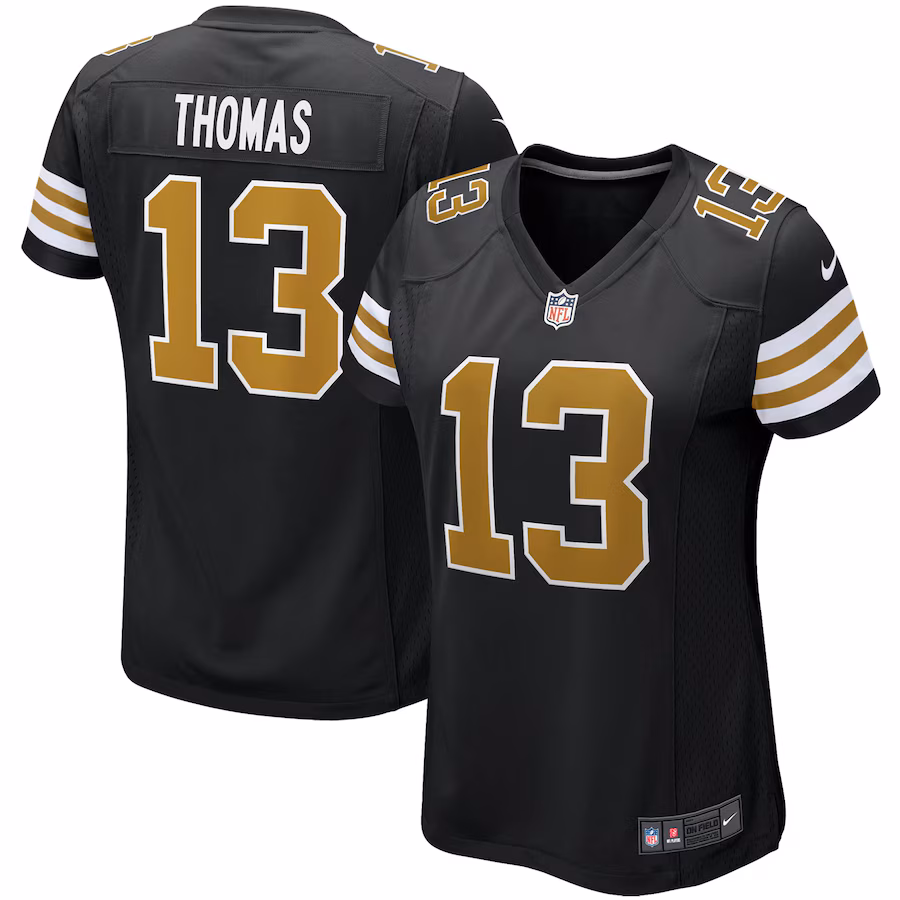 Women's New Orleans Saints Michael Thomas Nike Black Player Jersey - U-jersey
