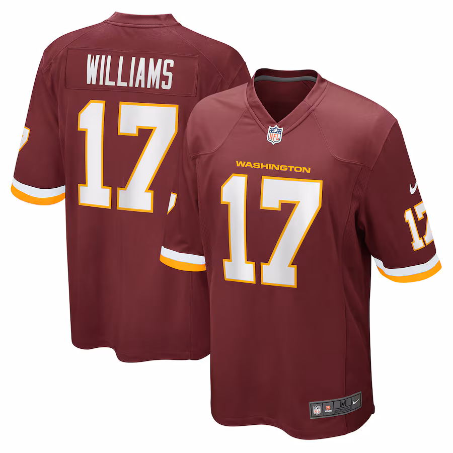 Men's Washington Football Team Doug Williams Nike Burgundy Retired Player Team Game Jersey - U-jersey