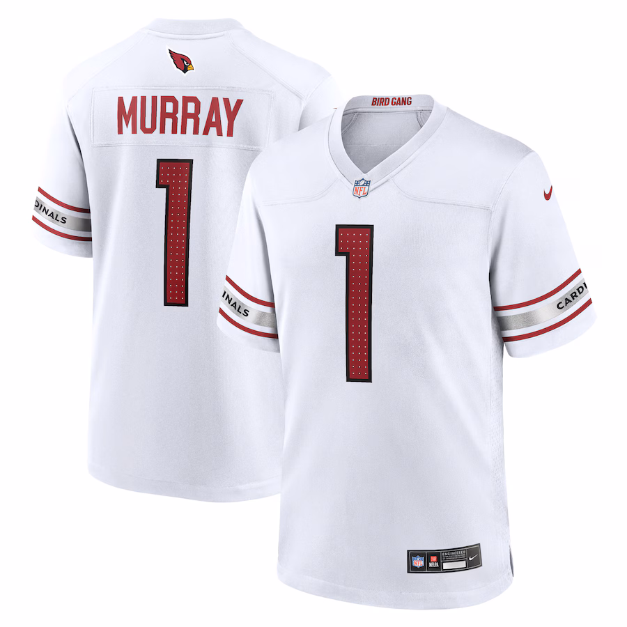 Men's Arizona Cardinals Kyler Murray Nike White Game Player Jersey - U-jersey