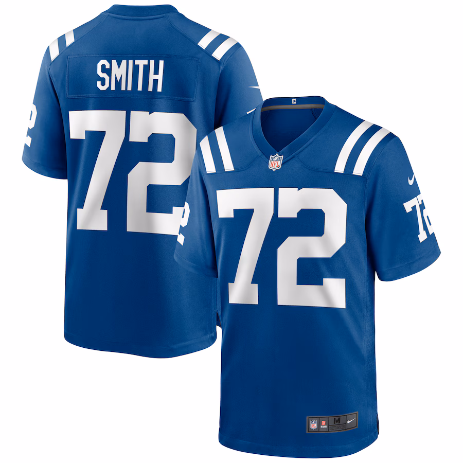 Men's Indianapolis Colts Braden Smith Nike Royal Game Jersey - U-jersey