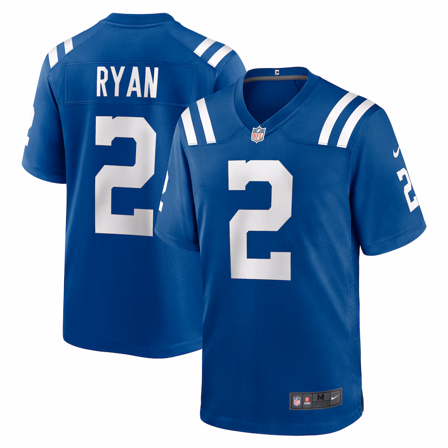 Men's Indianapolis Colts Matt Ryan Nike Royal Game Jersey - U-jersey