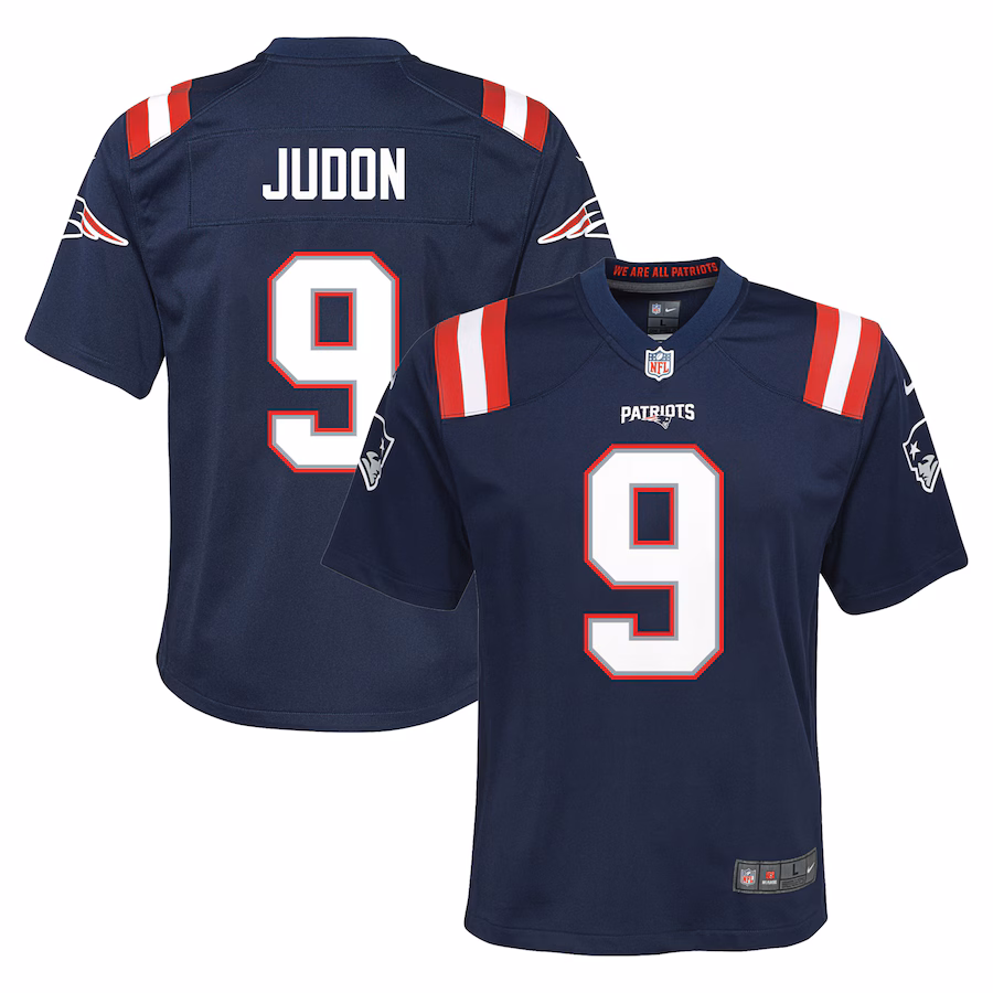 Youth New England Patriots Matthew Judon Nike Navy Game Jersey - U-jersey