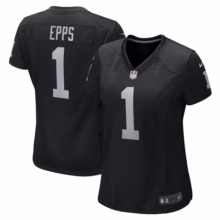 Women's Las Vegas Raiders Marcus Epps Nike Black Game Player Jersey - U-jersey