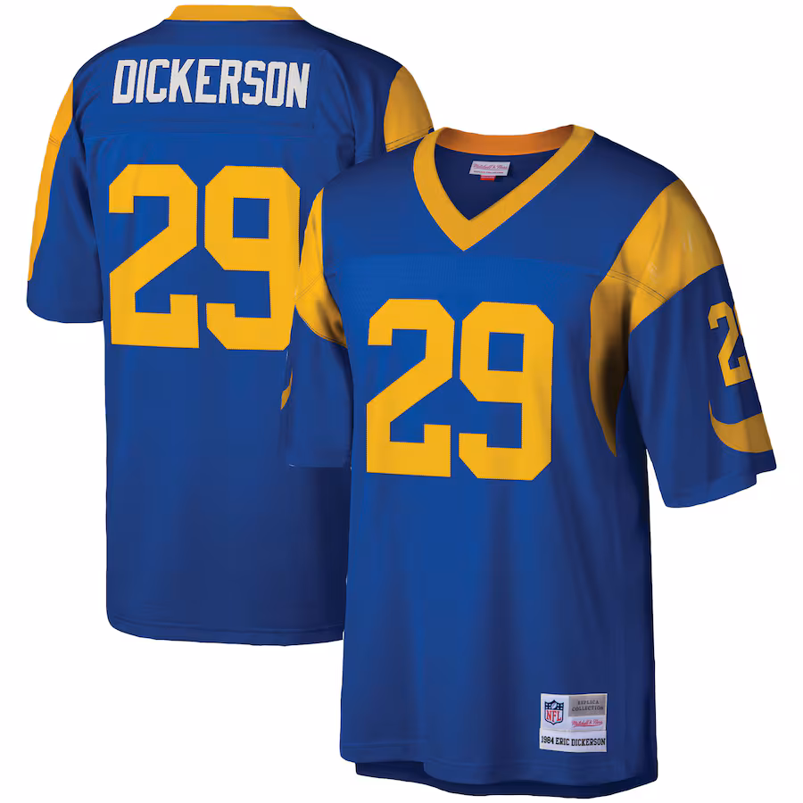 Youth Los Angeles Rams Eric Dickerson Mitchell & Ness Royal 1984 Legacy Retired Player Jersey - U-jersey