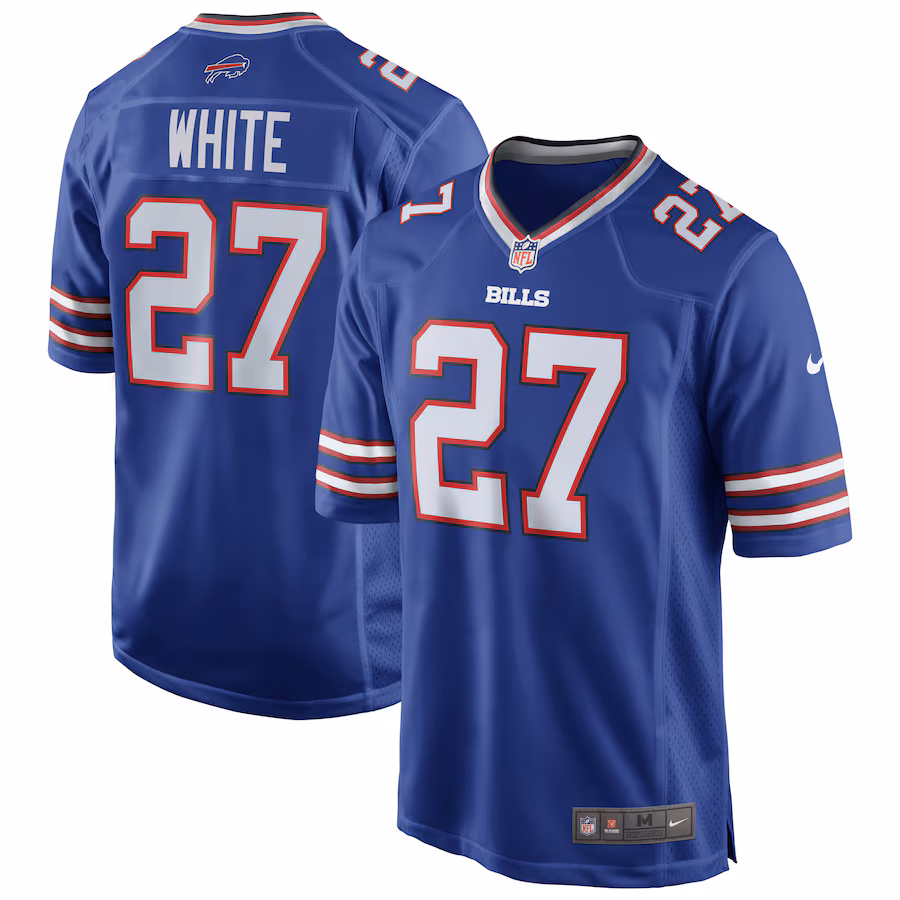 Men's Buffalo Bills Tre'Davious White Nike Royal Team Game Player Jersey - U-jersey