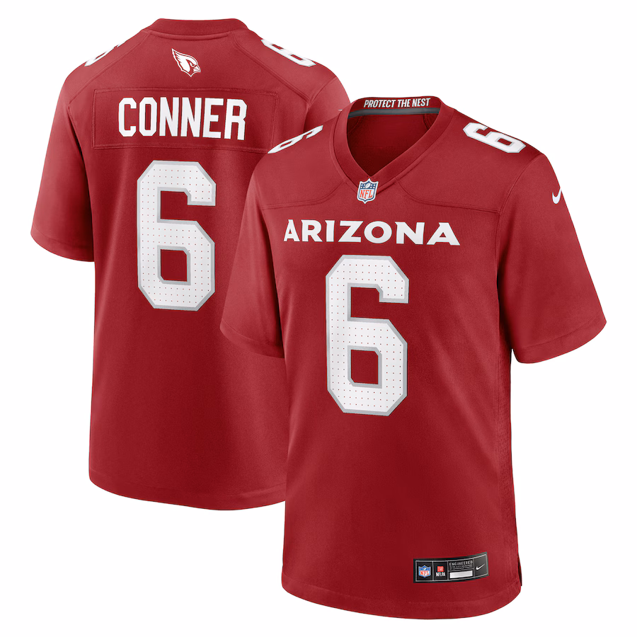 Men's Arizona Cardinals James Conner Nike Cardinal Home Game Jersey - U-jersey