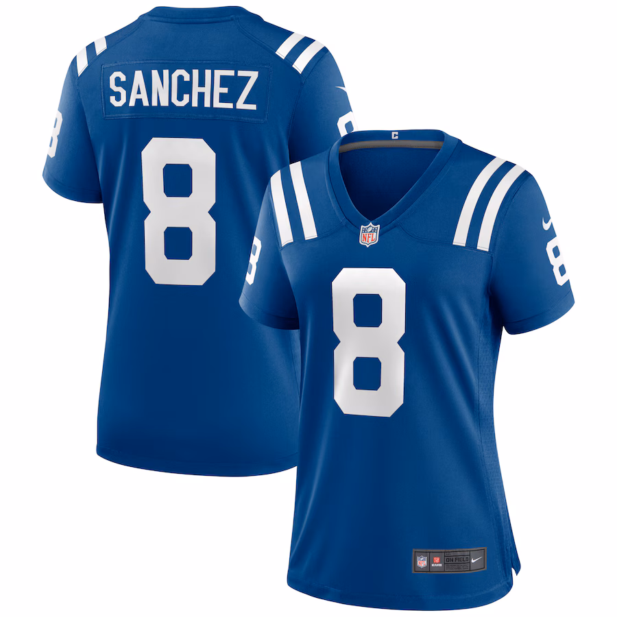 Women's Indianapolis Colts Rigoberto Sanchez Nike Royal Game Jersey - U-jersey