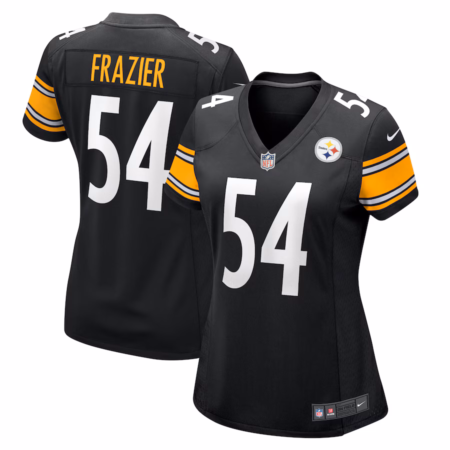 Women's Pittsburgh Steelers Zach Frazier Nike  Black  Game Jersey - U-jersey
