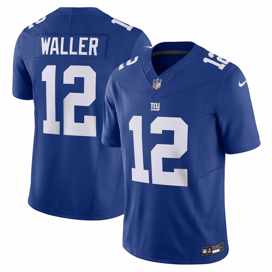 Men's New York Giants Darren Waller Nike Royal Vapor F.U.S.E. Limited Jersey - U-jersey