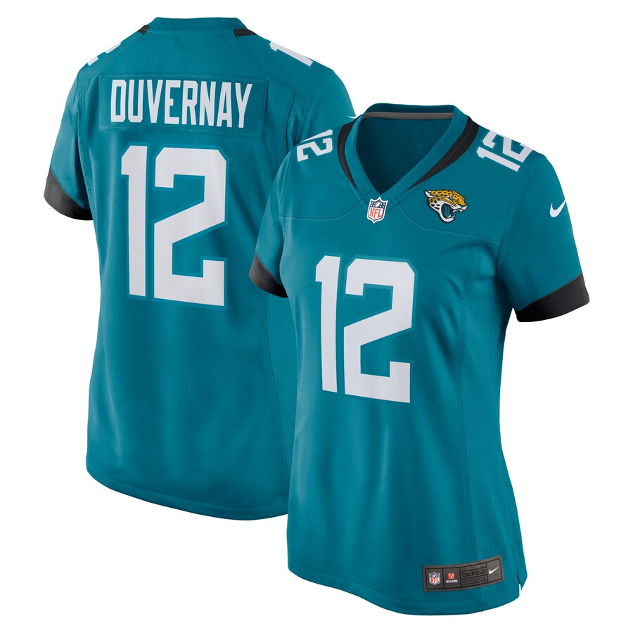 Women's Jacksonville Jaguars Devin Duvernay Nike  Teal Team Game Jersey - U-jersey