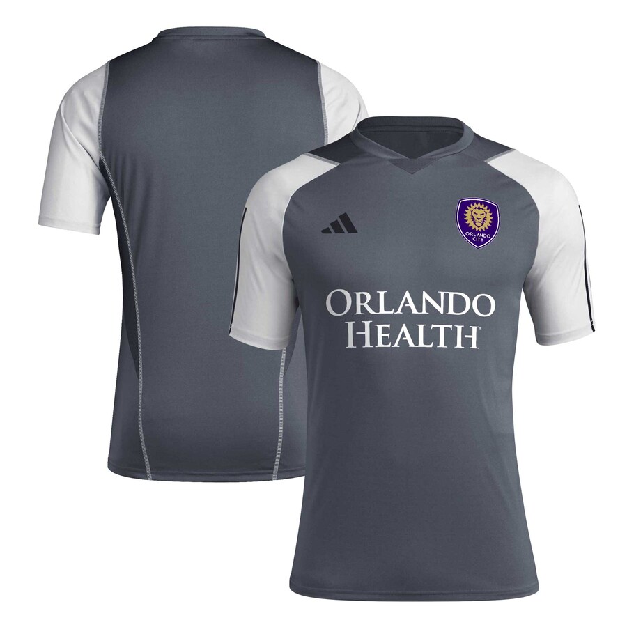 Men's Orlando City SC adidas Gray 2024 AEROREADY Training Jersey - U-jersey