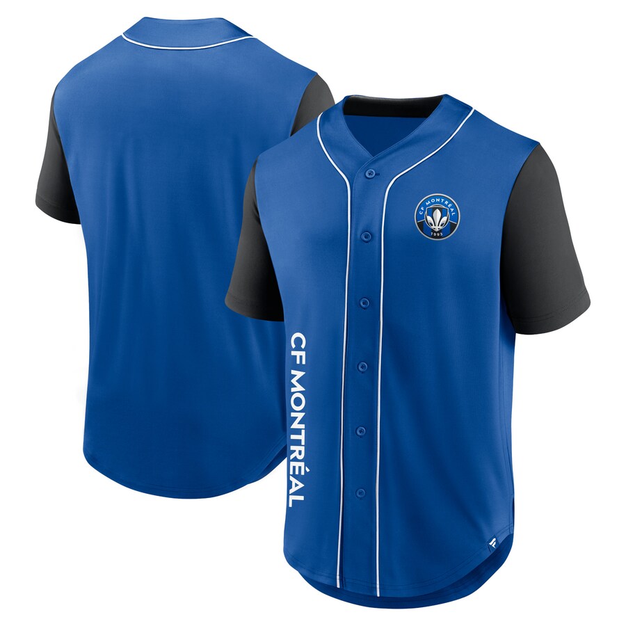 Men's CF Montreal Fanatics Royal Balance Fashion Baseball Jersey - U-jersey