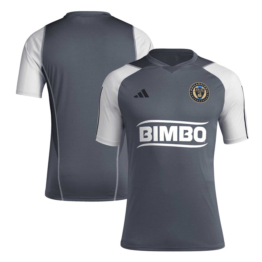 Men's Philadelphia Union adidas Gray 2024 AEROREADY Training Jersey - U-jersey