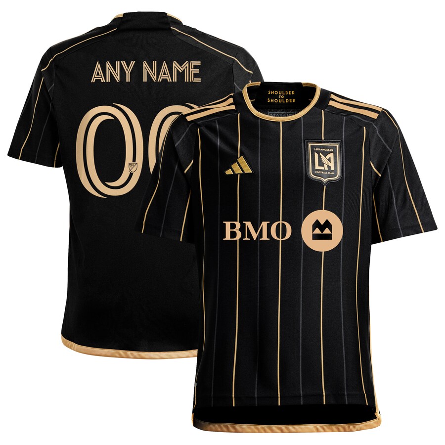 Youth LAFC  adidas Black 2024 Primary Replica Custom Jersey - U-jersey