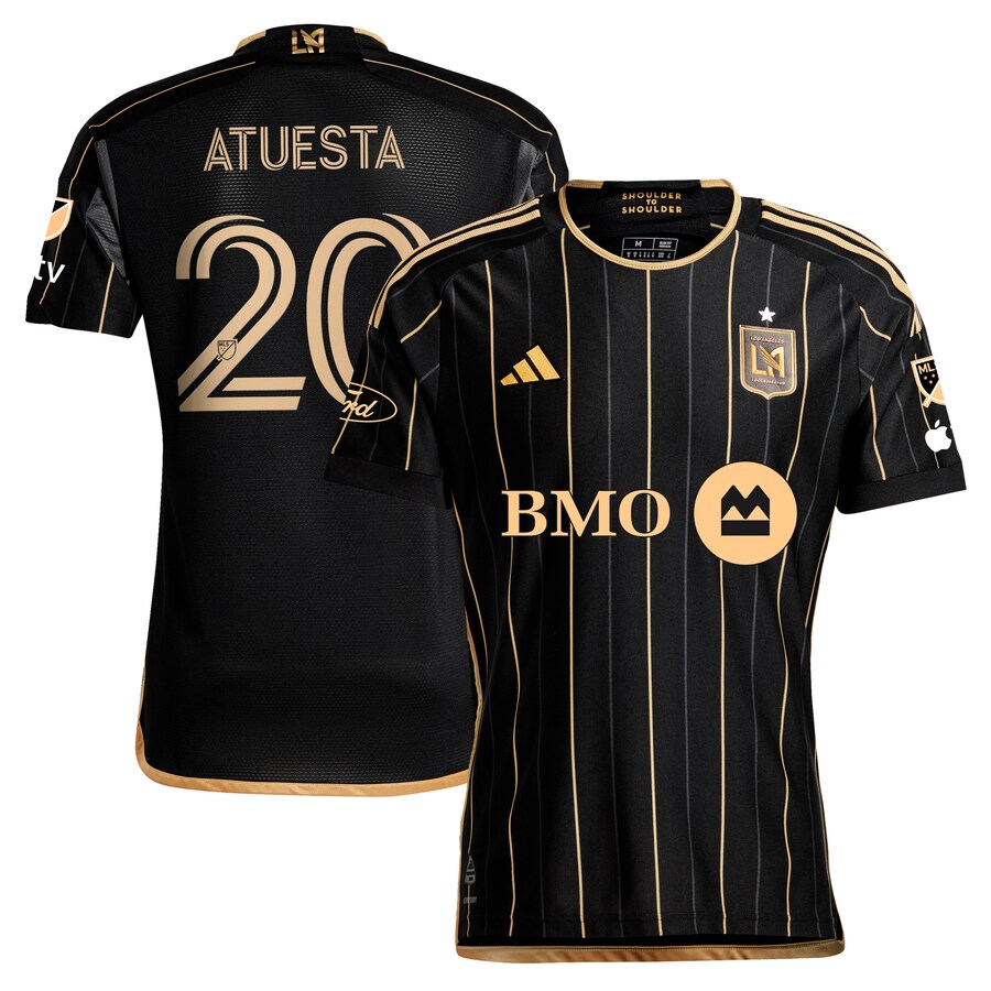 Men's LAFC Eduard Atuesta adidas Black 2024 Primary Authentic Player Jersey - U-jersey