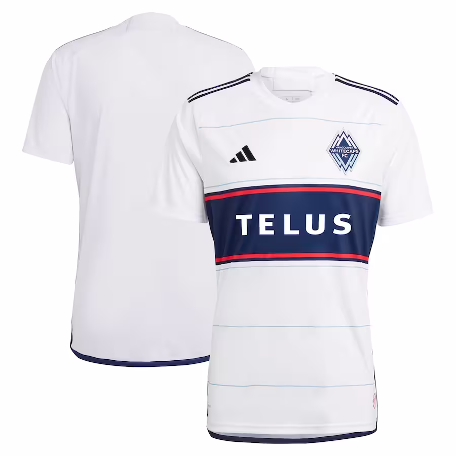 Men's Vancouver Whitecaps FC adidas White 2023 Bloodlines Replica Jersey - U-jersey