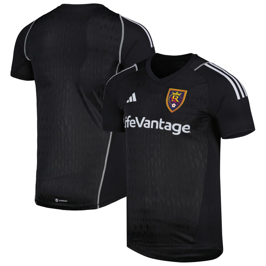 Men's Real Salt Lake adidas Black 2023 Replica Goalkeeper Jersey - U-jersey
