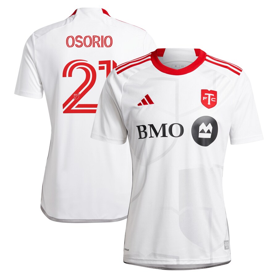 Men's Toronto FC Jonathan Osorio adidas White 2024 GTA Kit Replica Player Jersey - U-jersey