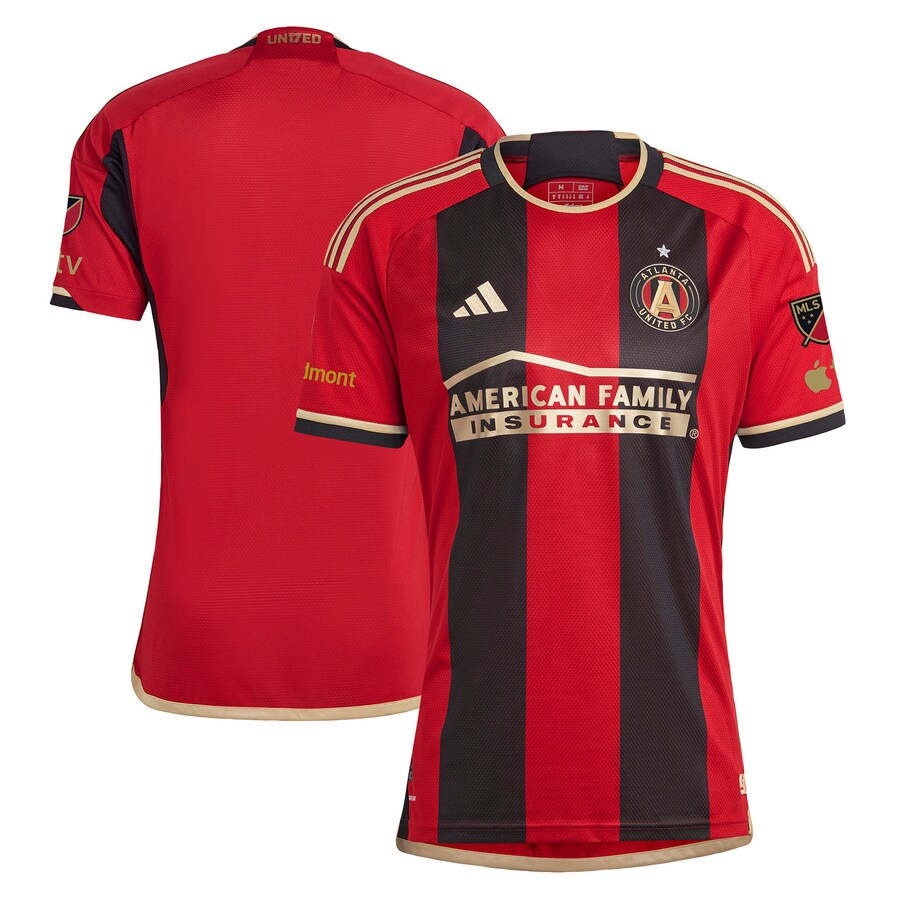 Men's Atlanta United FC adidas Black 2023 The 17s' Kit Authentic Jersey - U-jersey