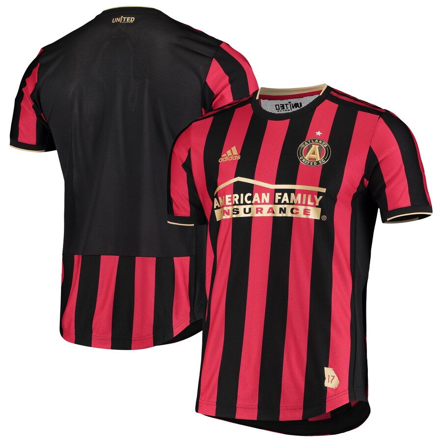 Men's Atlanta United FC adidas Red Authentic Primary Team Jersey - U-jersey