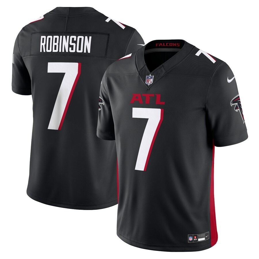 Men's Atlanta Falcons Bijan Robinson Nike Black Vapor F.U.S.E. Limited Jersey - U-jersey