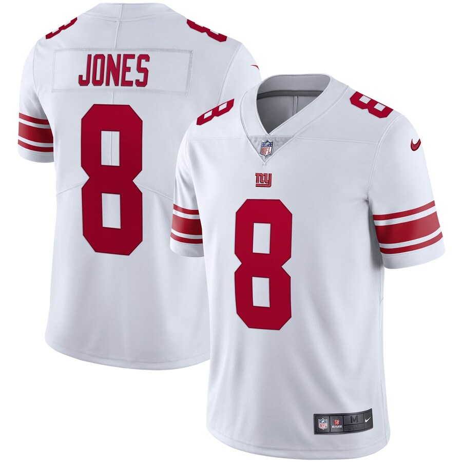 Men's New York Giants Daniel Jones Nike White Vapor Limited Jersey - U-jersey
