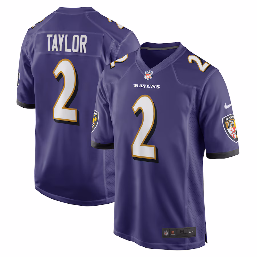 Nike Youth Baltimore Ravens Tyrod Taylor Team Color Game Jersey - U-jersey