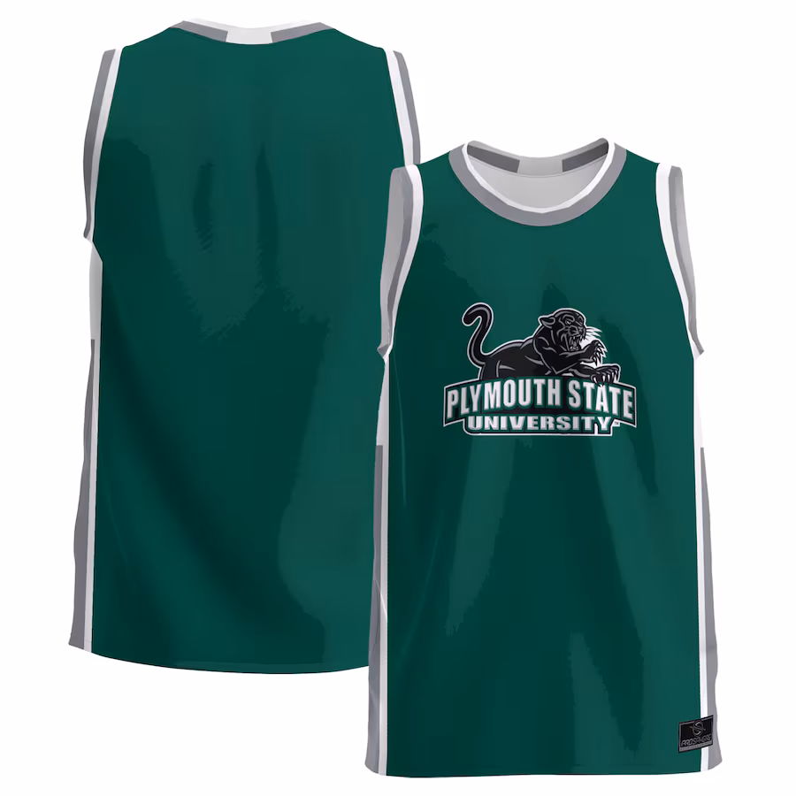 Plymouth State Panthers ProSphere  Basketball Jersey - Green - U-jersey