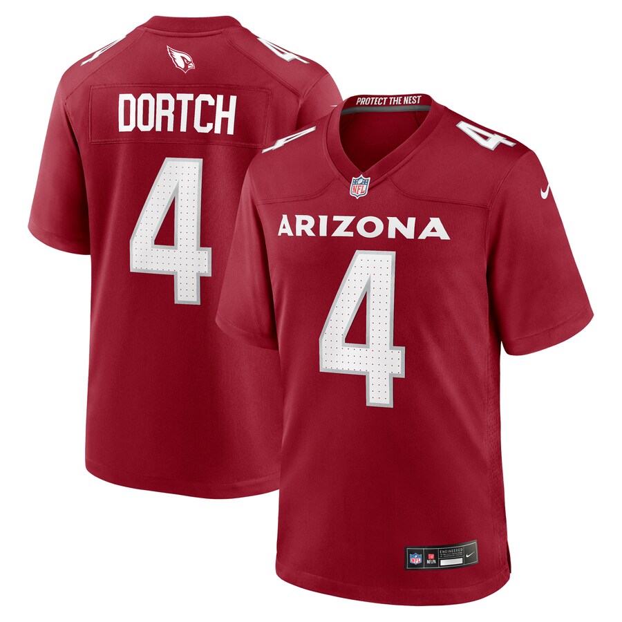 Men's Arizona Cardinals Greg Dortch Nike Cardinal Team Game Jersey - U-jersey