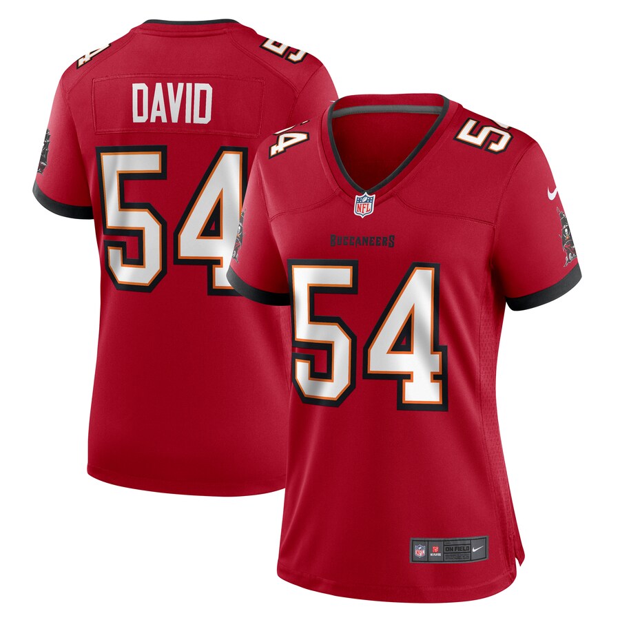 Women's Tampa Bay Buccaneers Lavonte David Nike Red Game Jersey - U-jersey