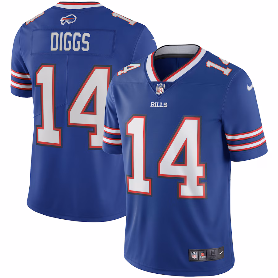 Men's Buffalo Bills Stefon Diggs Nike Royal Vapor Limited Jersey - U-jersey