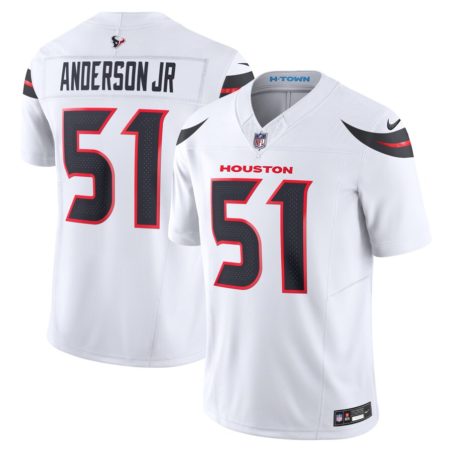 Men's Houston Texans Will Anderson Jr. Nike White Vapor F.U.S.E. Limited Jersey - U-jersey