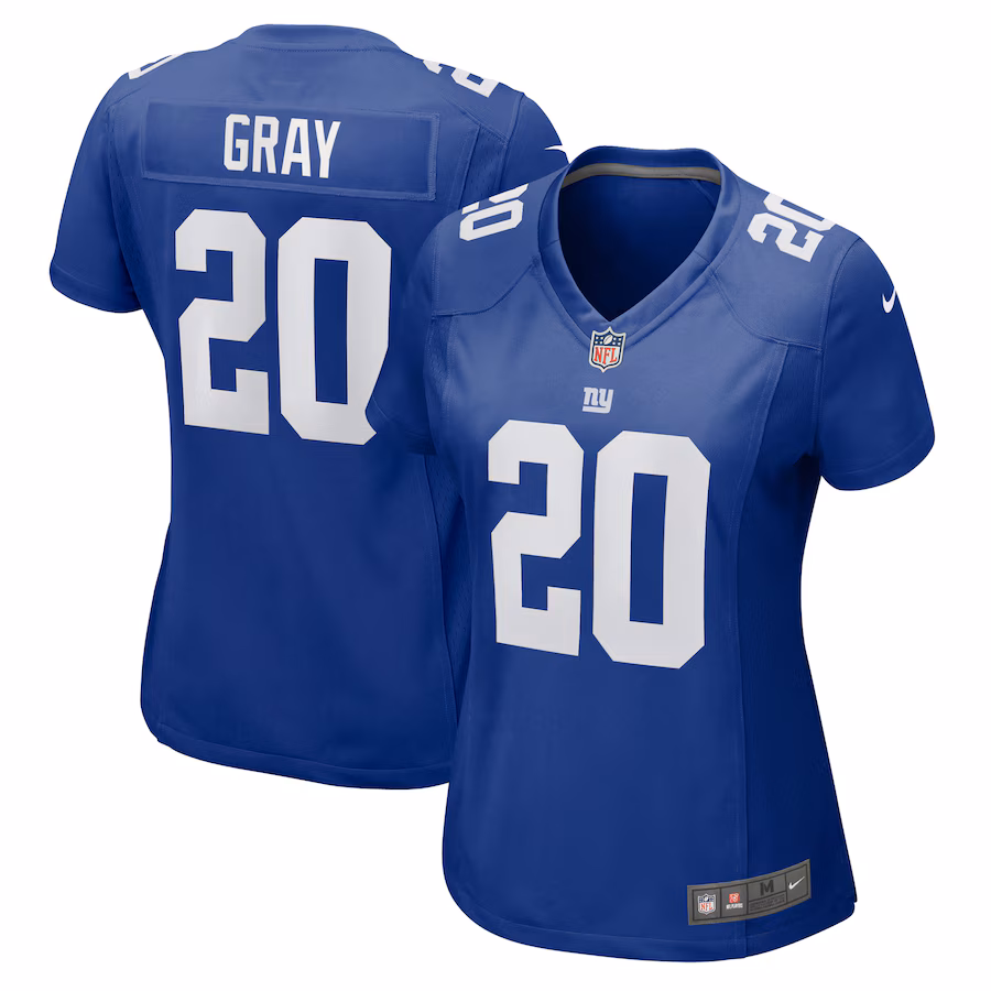 Women's New York Giants Eric Gray Nike Royal Game Jersey - U-jersey