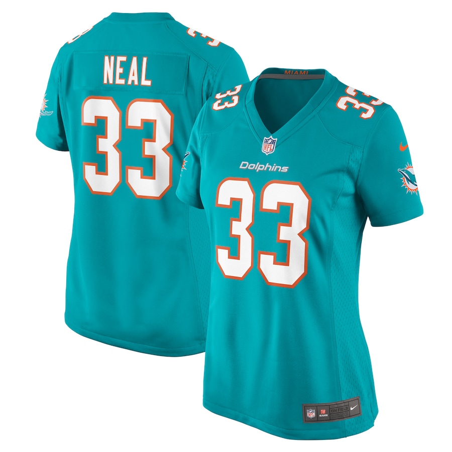 Women's Miami Dolphins Siran Neal Nike Aqua Game Jersey - U-jersey