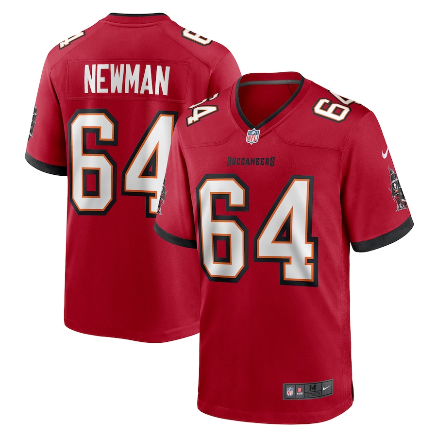 Men's Tampa Bay Buccaneers Royce Newman Nike Red Game Jersey - U-jersey