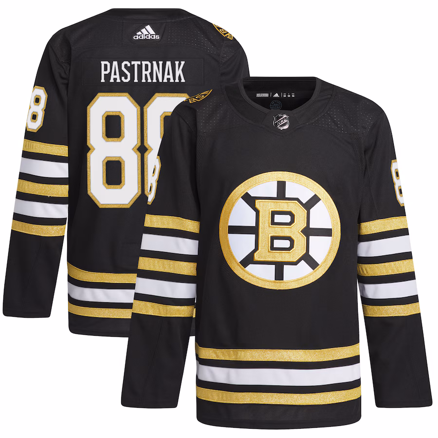 Men's Boston Bruins David Pastrnak adidas Black Alternate Primegreen Authentic Player Jersey - U-jersey