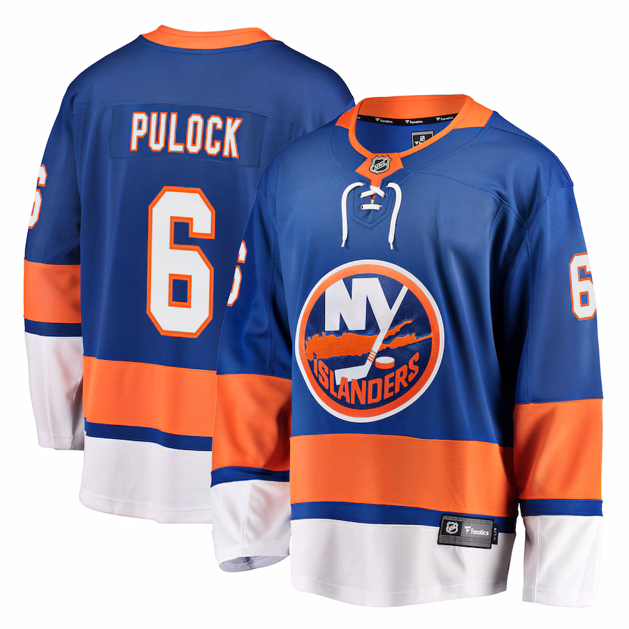 Men's New York Islanders Ryan Pulock Fanatics Royal Breakaway Player Jersey - U-jersey